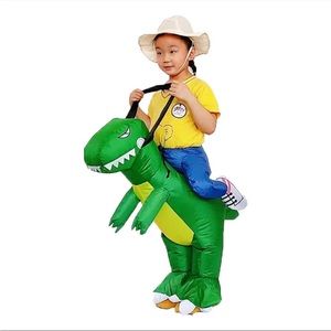 Costume Child Unisex Boy Girl Inflatable Dinosaur Cosplay Kids M (4-6 years old
